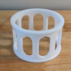 106 mm spacer for 5 lb (2.3 kg) radial scrubber