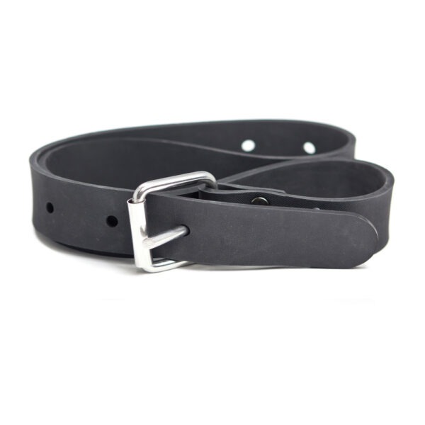 WB350-Rubber-Weight-Belt-Commercial-Buckle